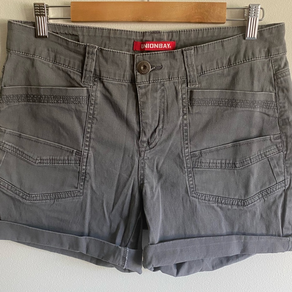 Union Bay juniors shorts gray bottoms Junior 11